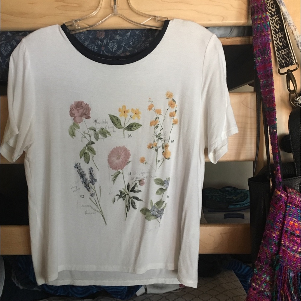 A & F floral top